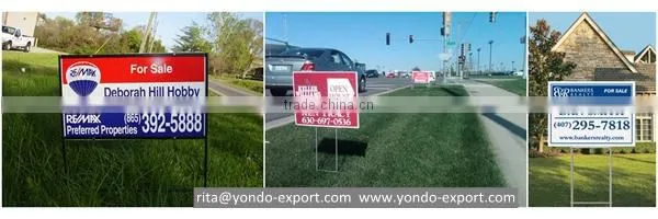 4mm 5mm Corflute / Coroplast Real Estate Signs
