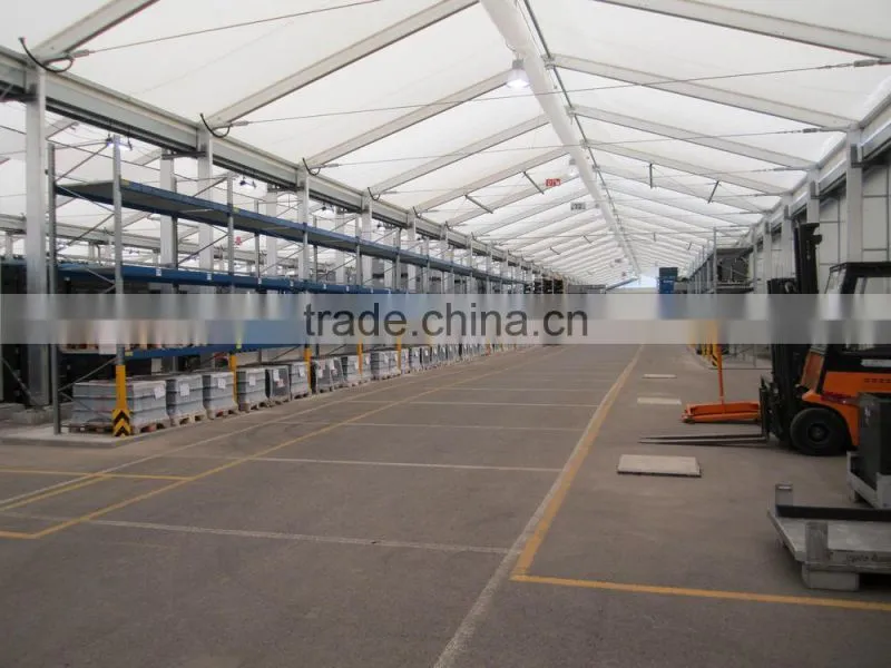 PVC warehouse temporary easy up tent