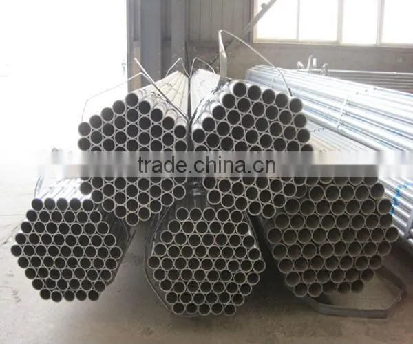 ZINC COATED CONSTRUCTION PIPE /STEEL PIPE/ TUBE