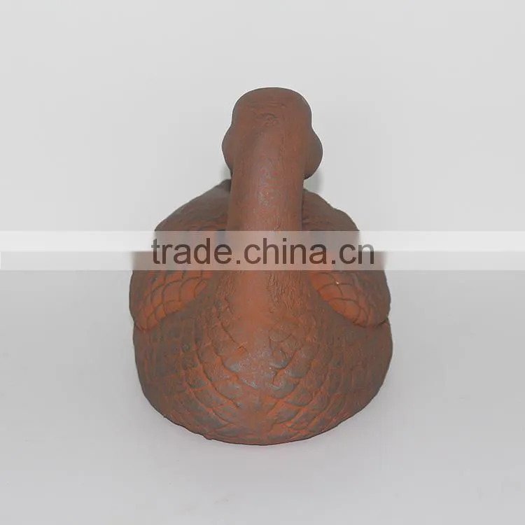 Customized clay animals figurine for garden decoration