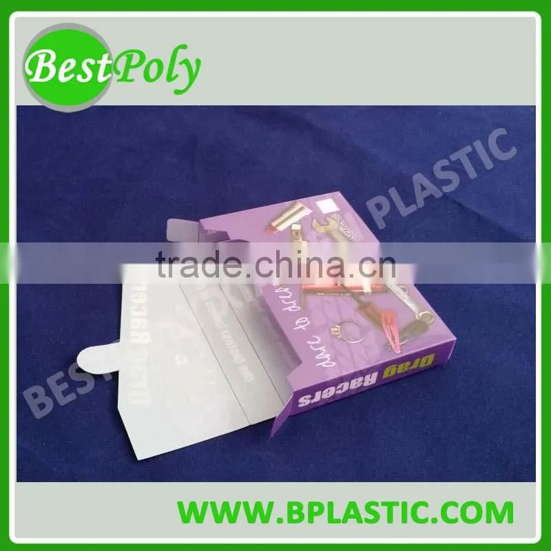Beautiful custom folding paper box with logo for toy