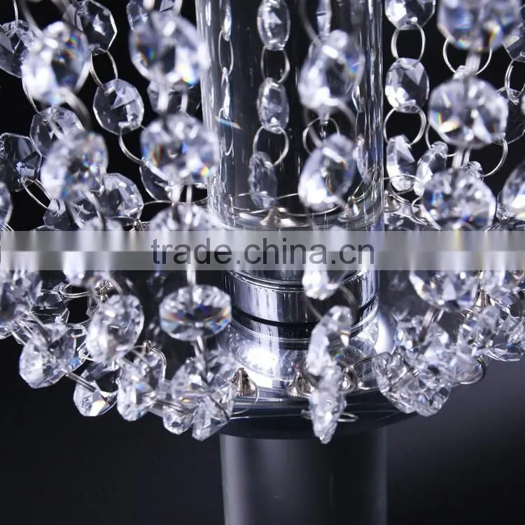 Shining crystal tall wedding decoration flower stand