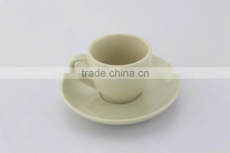 China factory wholesale custom color printed ceramic porcelain coffee tea cup and saucer set