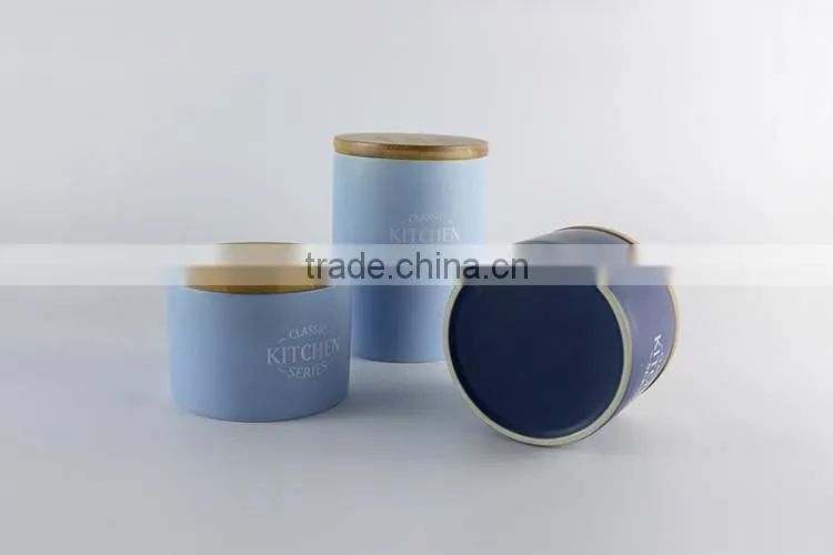 Gifts and crafts ceramic containers mason jars kitchen canister set