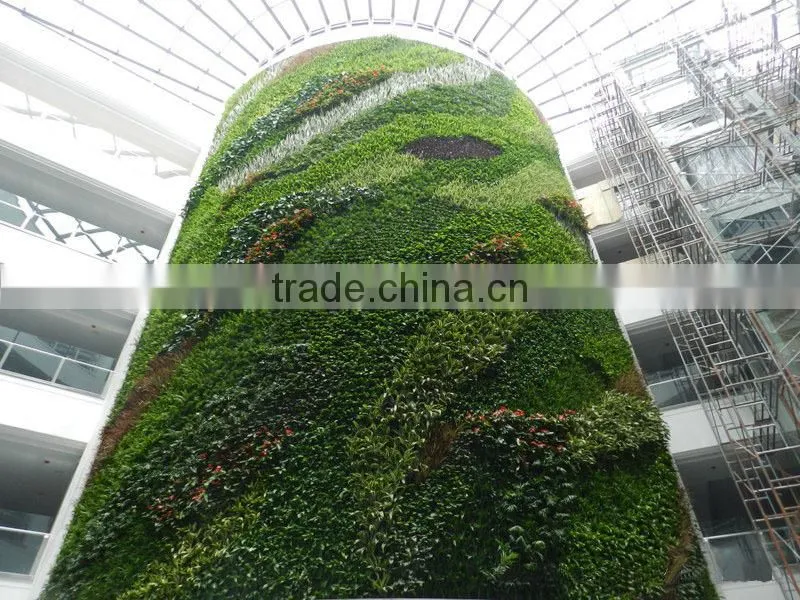 indoor vertical garden green wall factory price artificial plant wall