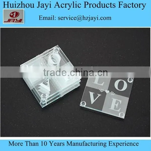 wholesale custom acrylic lucite chinese placemats for wedding