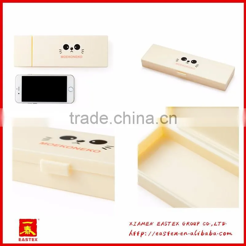 high quality cartoon packing pencil box & kids pencil case