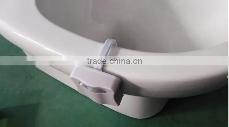 New product LED toilet nightlight motion sensor toilet lamp with 8 colors