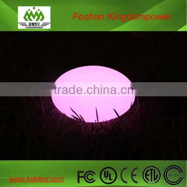 rechargeable color changing led big pebble