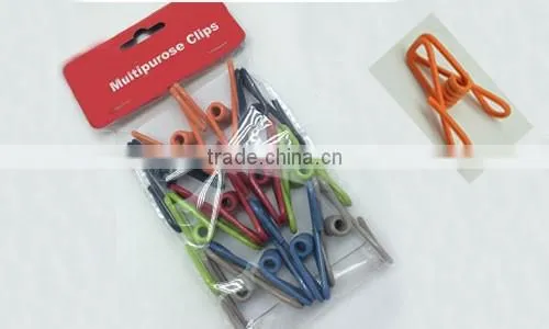 Wholesale of clothes pegs wire encapsulates decorative metal pegs