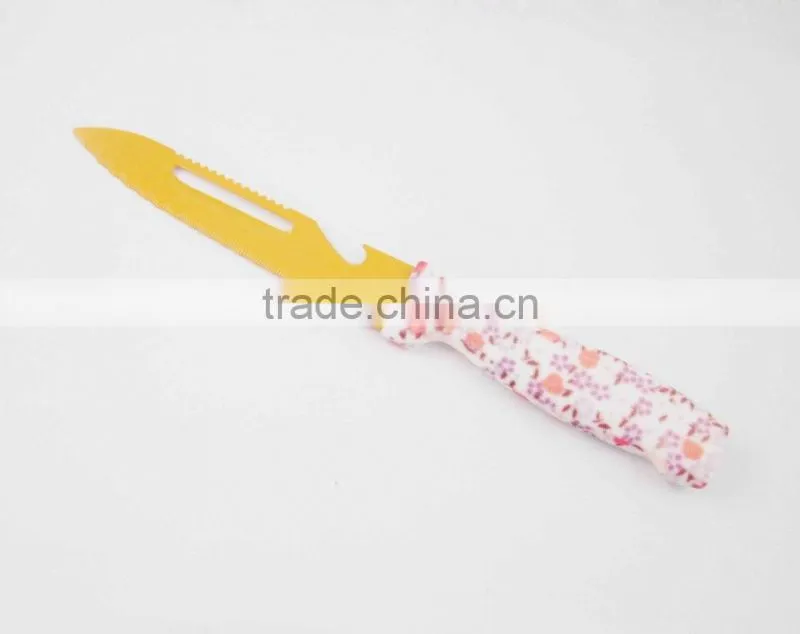 Pattern Handle Utility Kitchen Knife