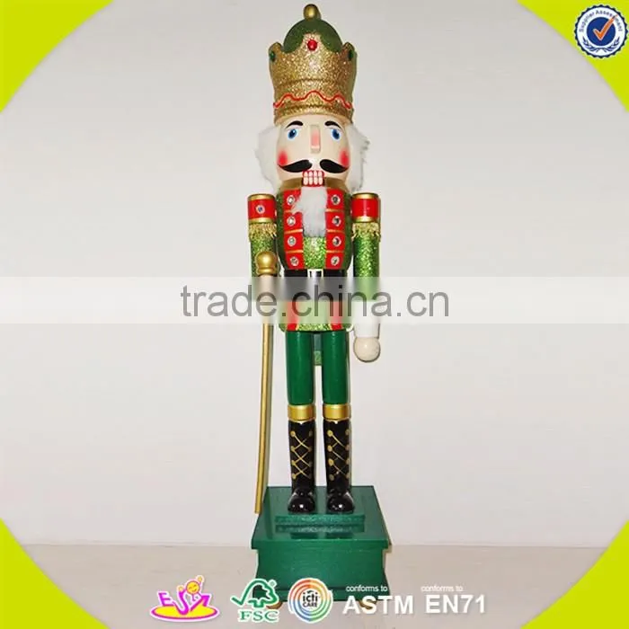 wholesale product for kids toy wooden nutcracker toy,Good quality wooden toy nutcracker sets,wooden gifts nutcracker W02A017