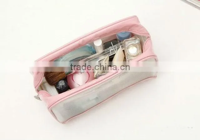 Zipper PVC Cosmetic Bag for Lady