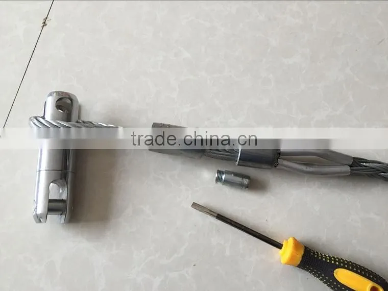 25-70mm2 Galvanize Cable sock / Zinc cable pulling sock /Line stringing swivels