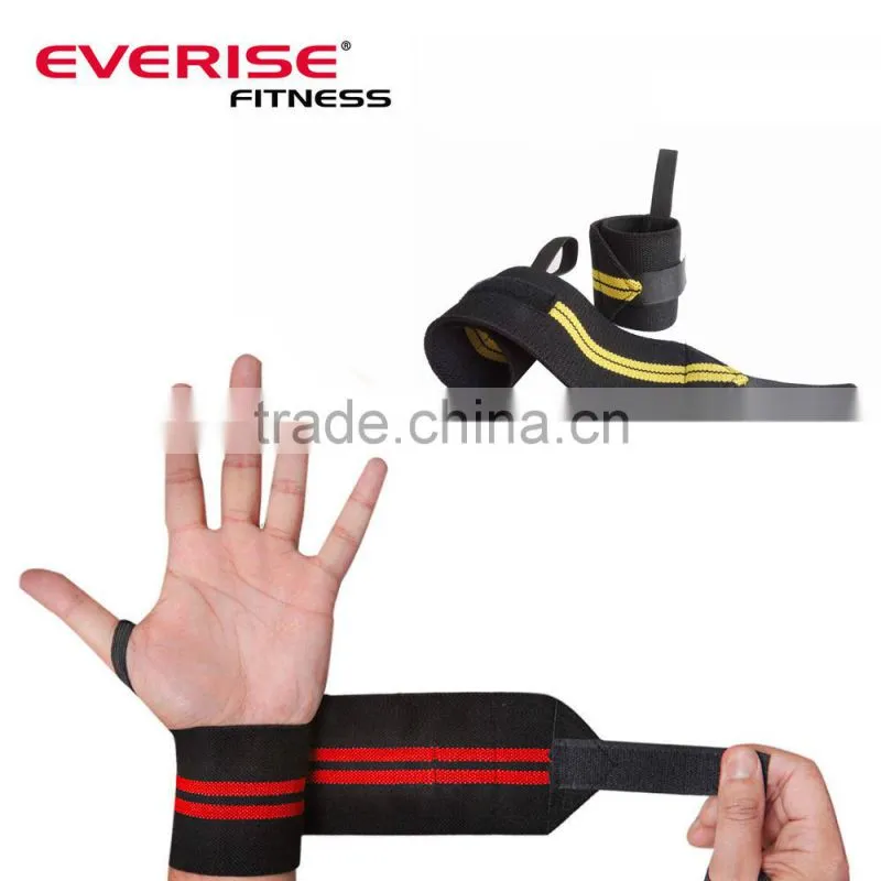 Newest professipnal crossfit weight lifting wrist wraps for body building