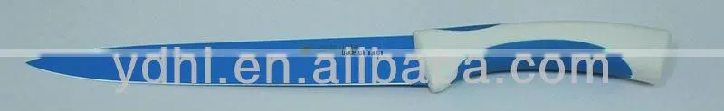 Blue color sushi knife