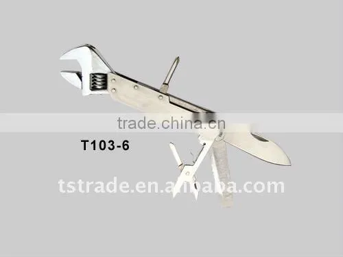 2014 new Multi Wrench/wrench/Multi tool promotion gift function tool T103-8