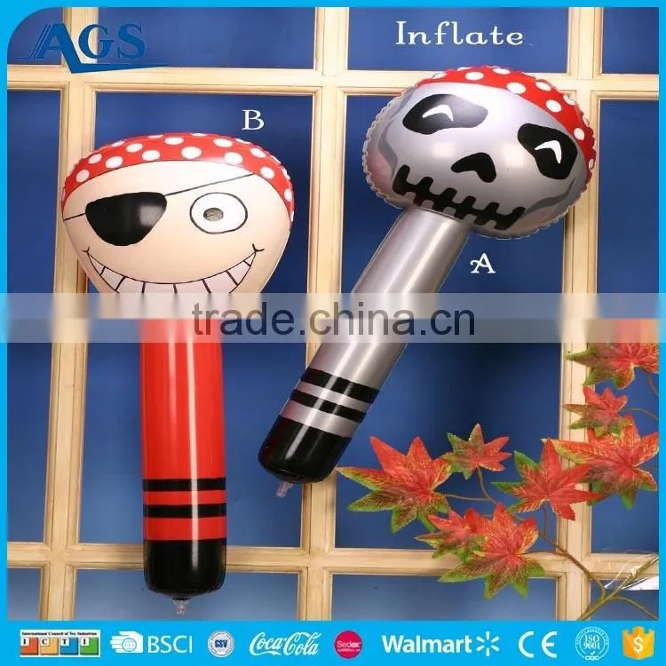 Top quality Holloween style inflatable microphone toy for kids