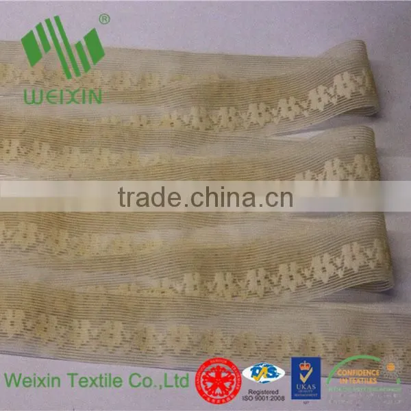 crochet spandex high tenacity elastic lace trim for underwear used