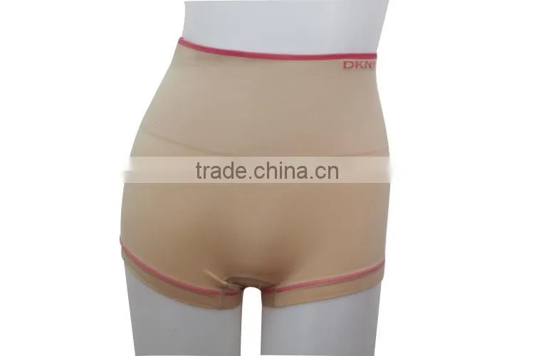 High waist one-piece control body shaper briefs seamless underwear for ladies