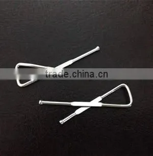 X Shape Shirt Packaging Metal Collar Clip