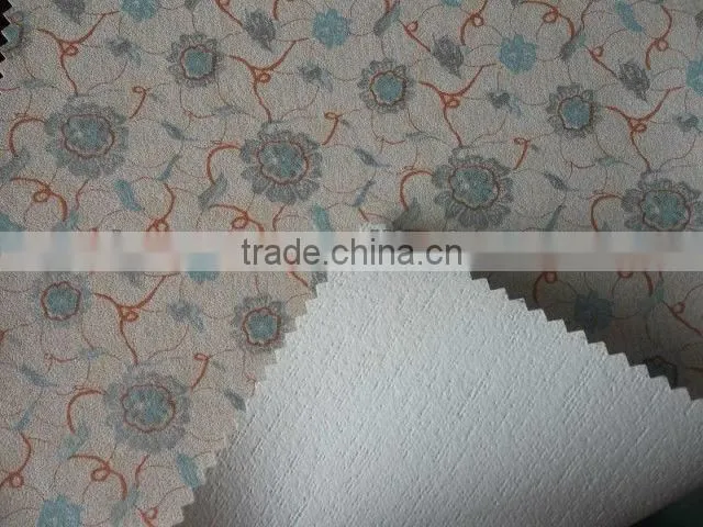 PU leather printed new design for shoe lining raw leather prices