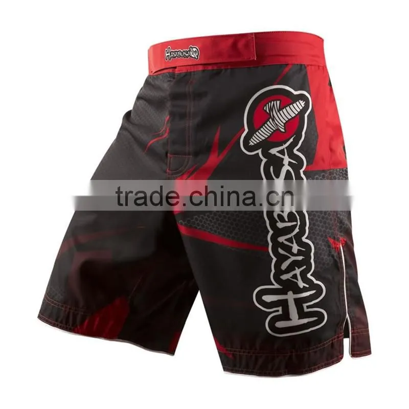 Wholesale blank mma fight shorts with pockets