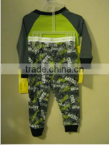 2017 new arrival wholesale OEM children clothes annimal cute cotton family christmas pajamas for children cheap pajamas kids