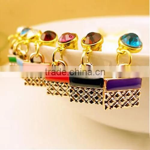 Mobile Strap, Cell Phone Strap,DIY Girls Colorful Strings Chain For Phone