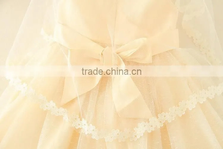 New arrival fashion design small girls dress Lace princess baby girls flower Sexy dresses kids clothes