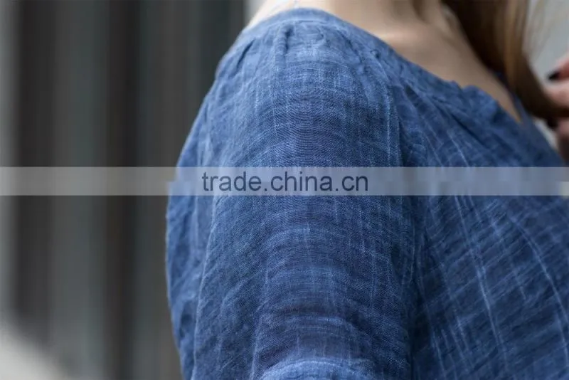 casual blouse for young lady latest summer shirt loose style blouse for young ladies