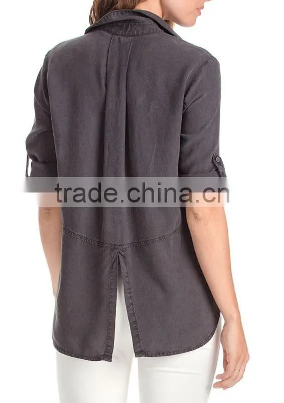 2015 Women Gender and Adult Age Group Ladies Shirt girls' fashion apparel office wear for women