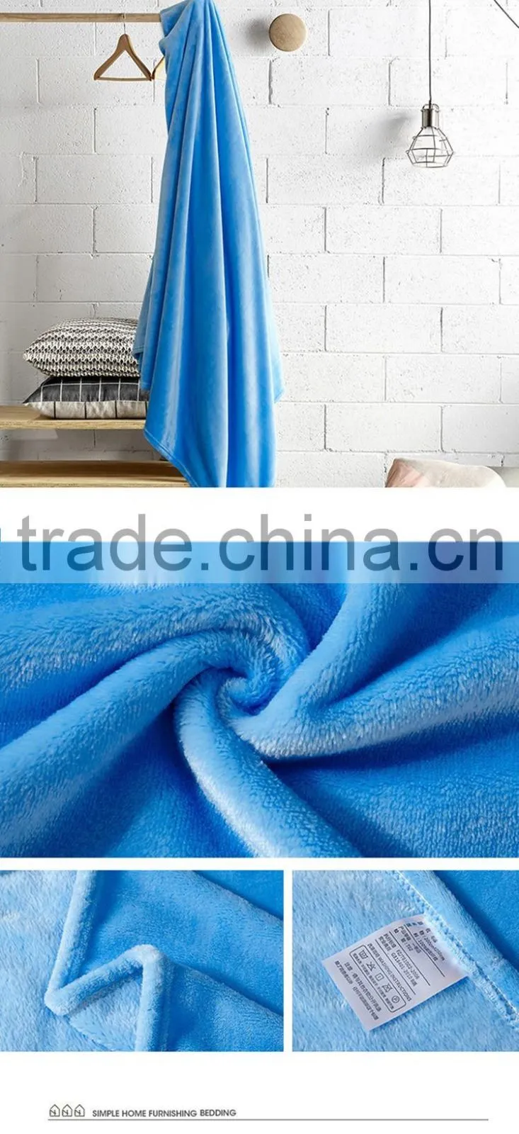 China textiles fire moving coral fleece blanket wraps for adults