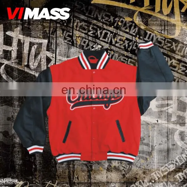2015 baseball jacket wholesale custom jacket for men