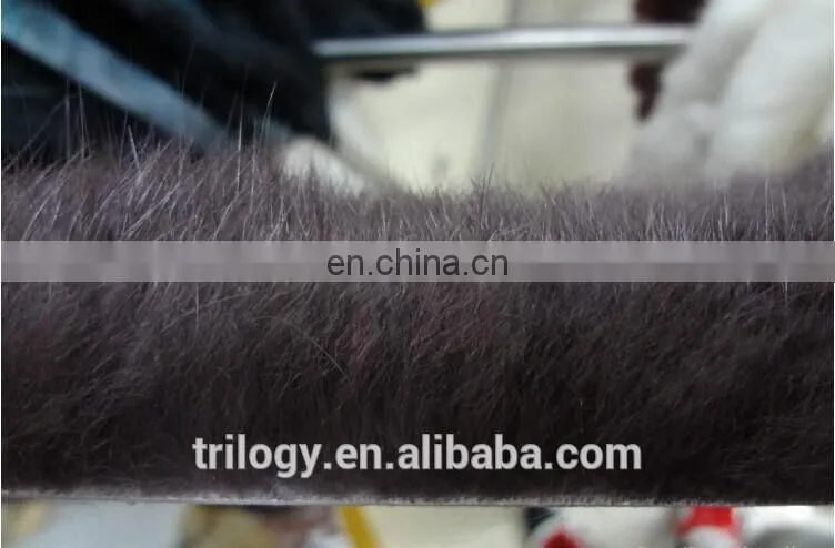 Raccoon Fur/Natural Rabbit Fur Strips / Raw Fur Material