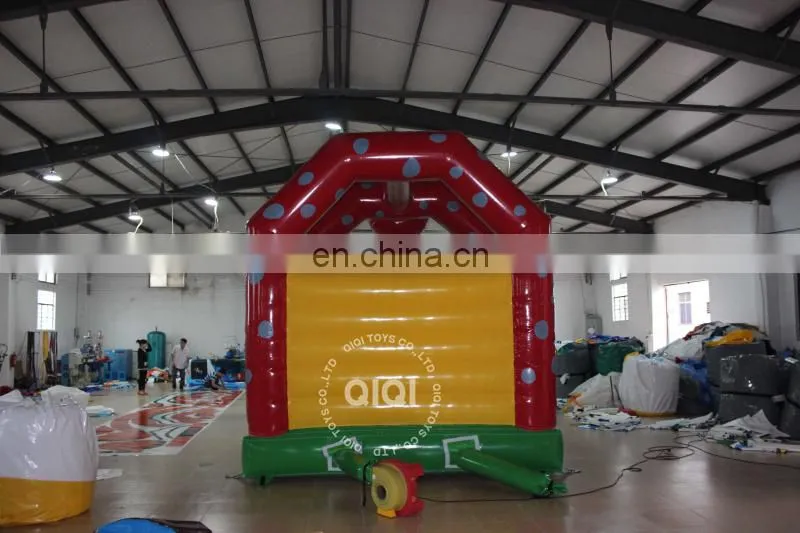 QIQI inflatable red puppy used moonwalks for sale