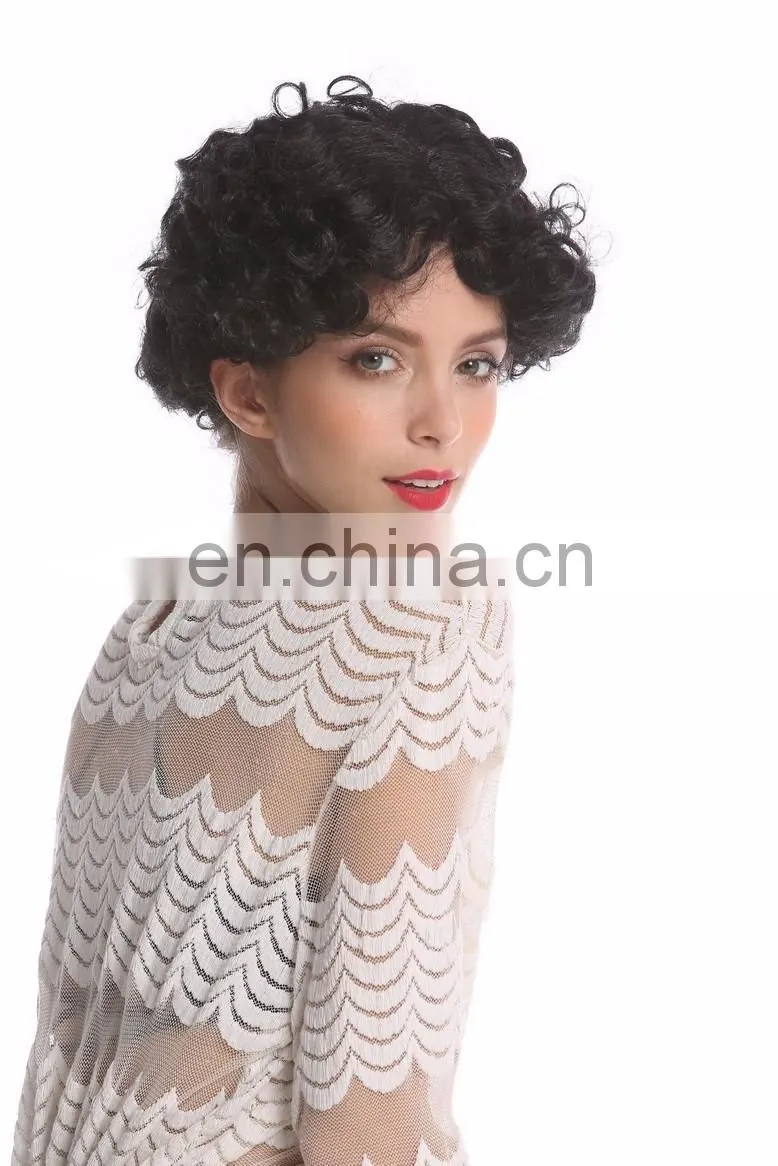 Party short black sexy synthetic wigs P-W241