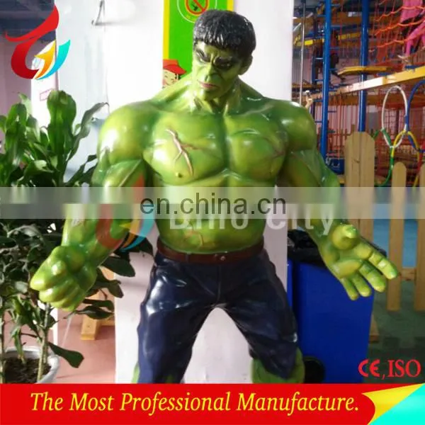 Popular life size fiberglass cartoon statue