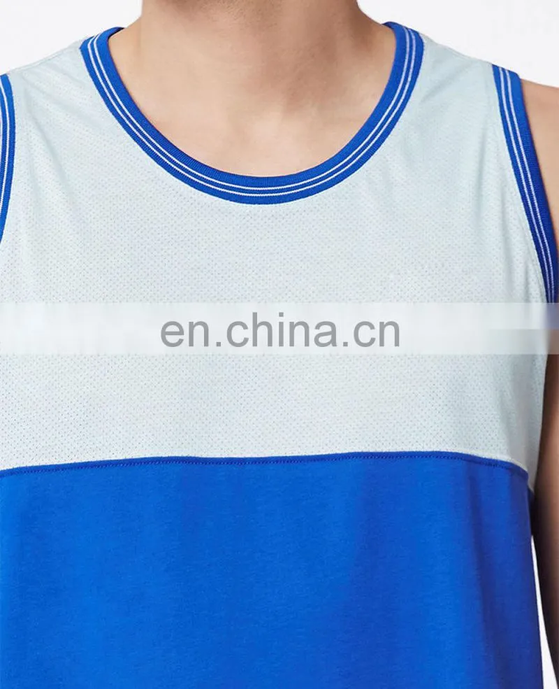 fashion muscle fitted custom cheap tank tops for men
