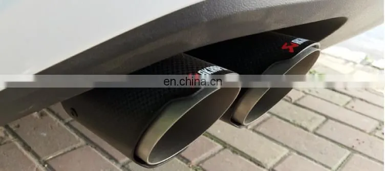 akrapovic carbon fiber exhaust tip 2016 hot sale