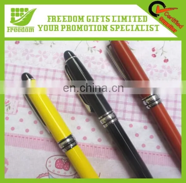 Best Selling Cheap Logo Printed Black Metal Pen