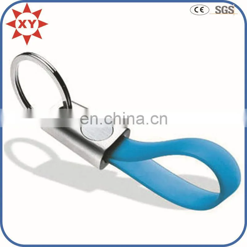 China factory cheap sale soft pvc keychain with lanyard