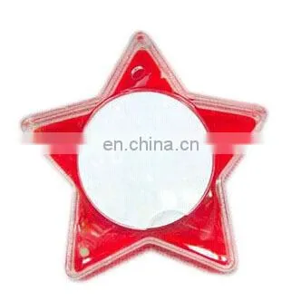 promotional gifts star shaped snow photo frame