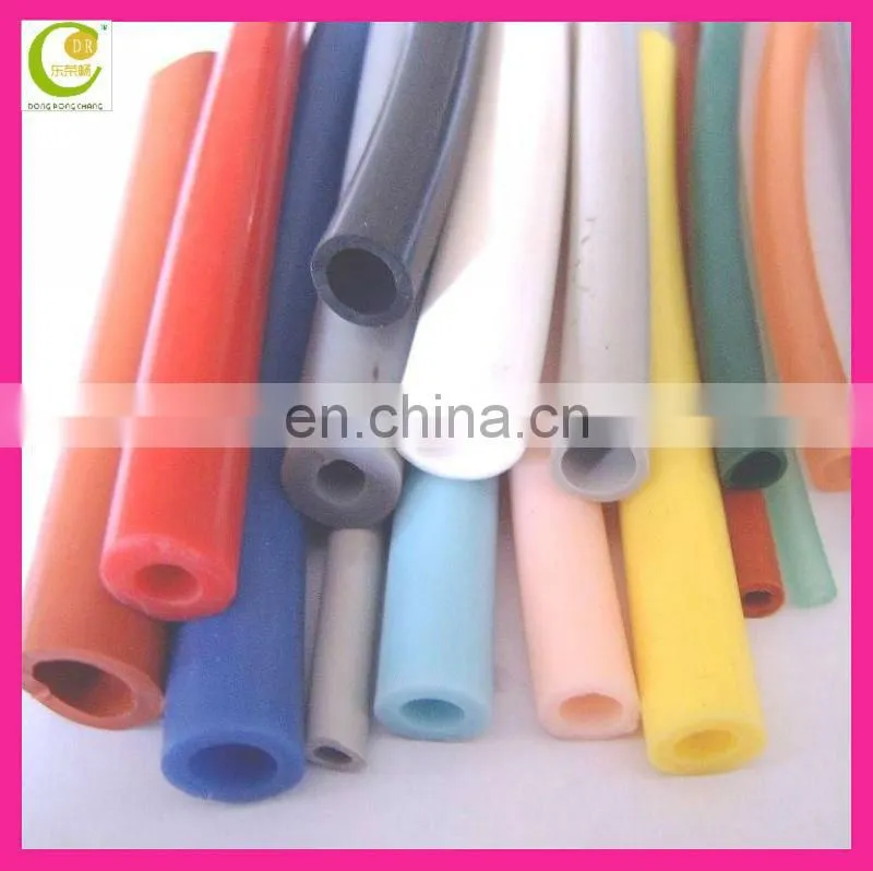 100% pure silicone rubber material silicone oil/fuel/air vacuum hose/line/pipe/tube by foot/feet