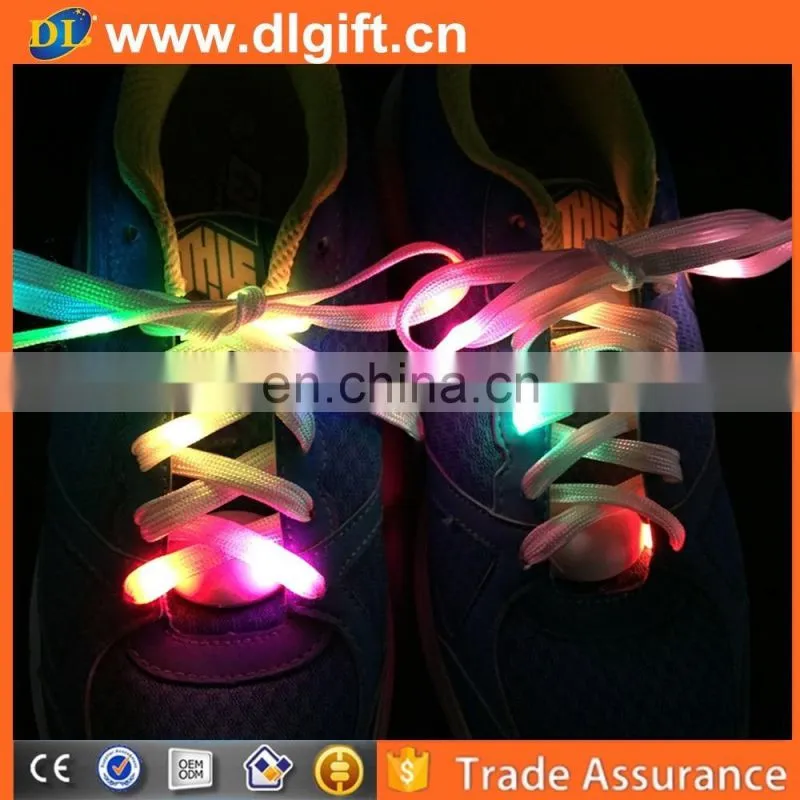2018 Hot Selling Factory Price Led Shoe Lace Flashing Luminous LED Shoelaces