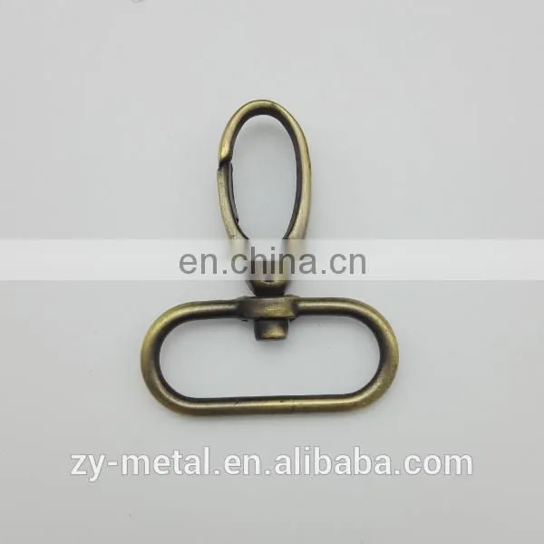 Bag buckle snap hook ,metal dog collar hardware snap hook