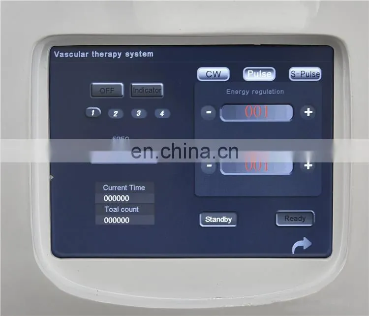 980nm diode vascular machine/vein removal laser/vascular removal laser spider vein removal machine