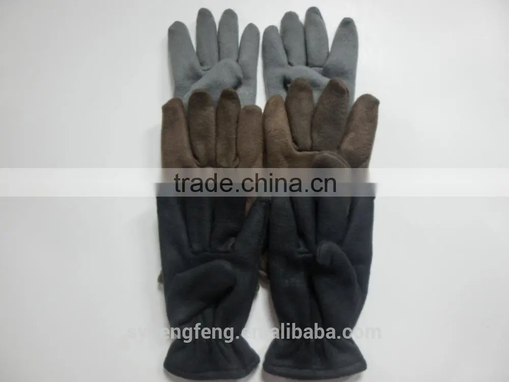 2016 New Polar fleece three-piece including hat scarf and gloves