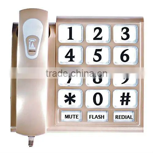 Analog big key secretarial big button telephone