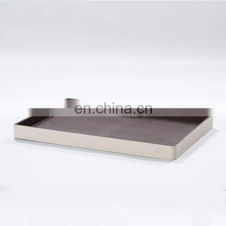 Honeyson high quality hotel room leather accessories hotel amenities